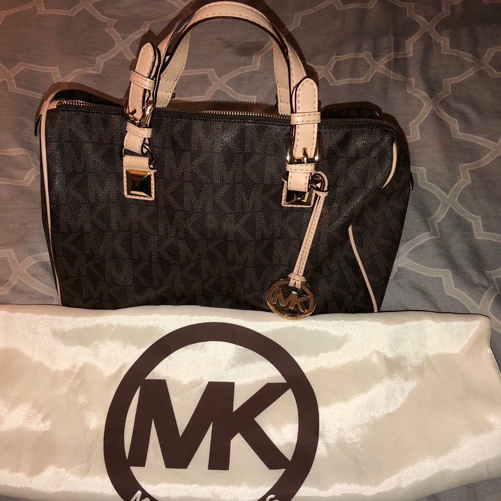 Michael Kors Grayson Signature Satchel